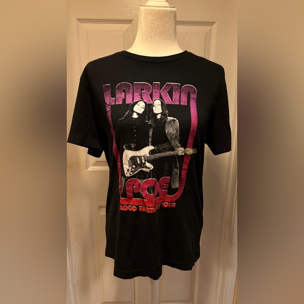 Bella Canvas Larkin Poe Top 2025 Blood Harmony Tour Black Graphic Size Small